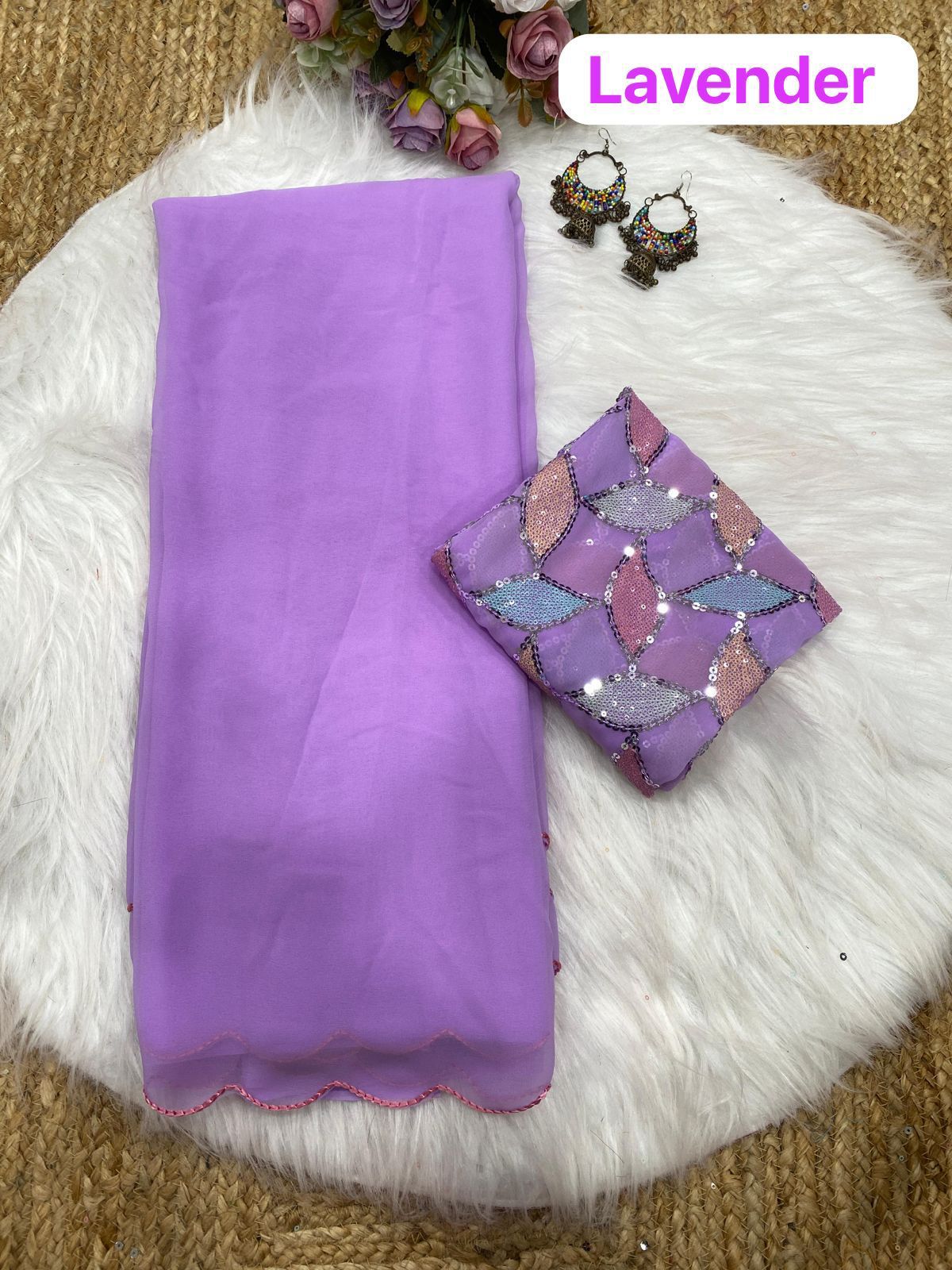 Georgette Saree