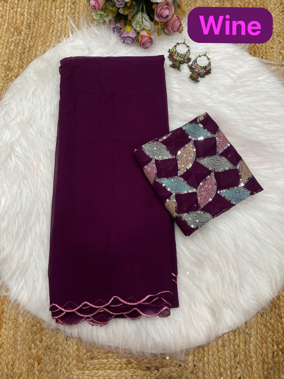 Georgette Saree