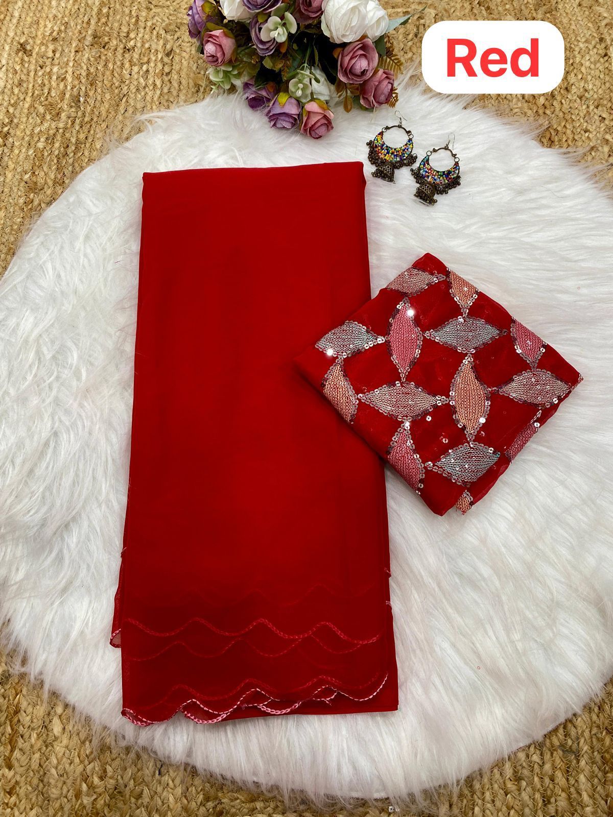 Georgette Saree