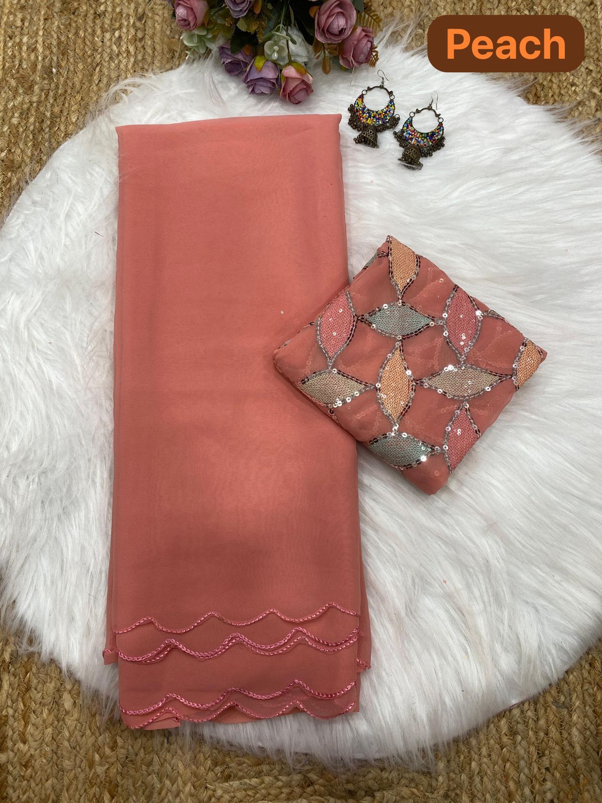 Georgette Saree