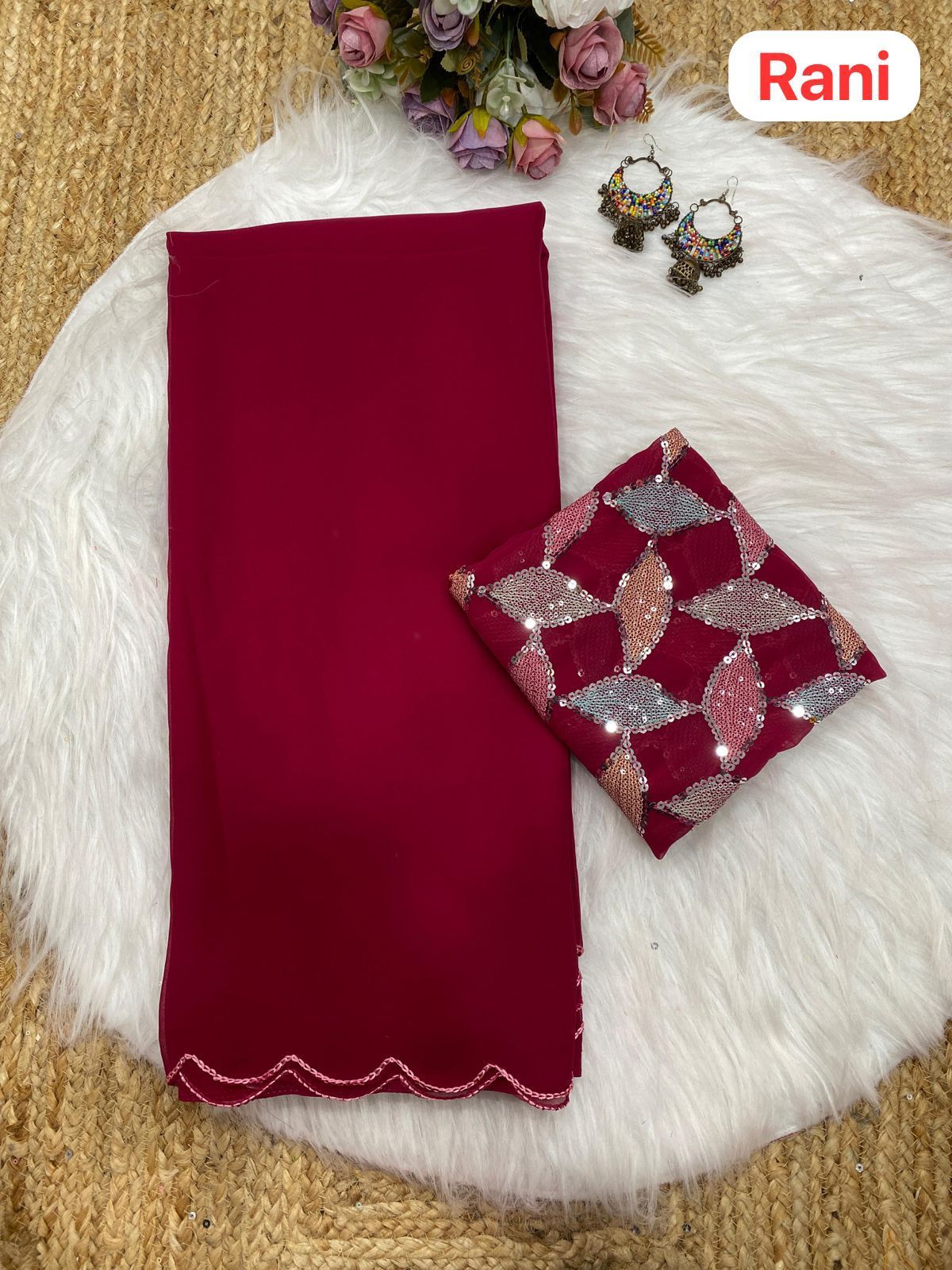 Georgette Saree