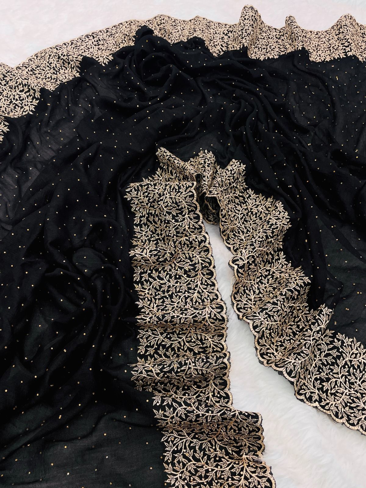 Vichitra silk