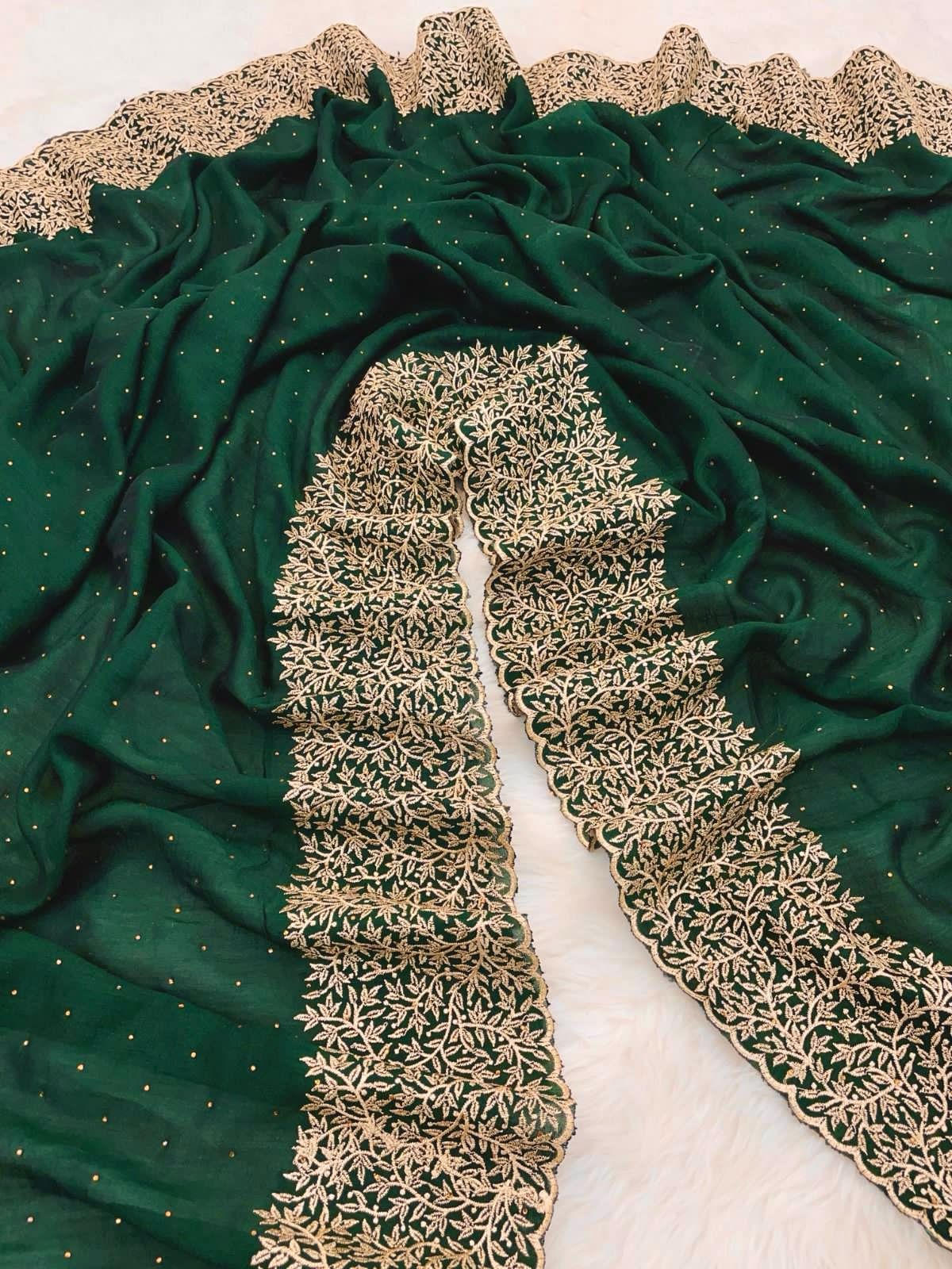 Vichitra silk