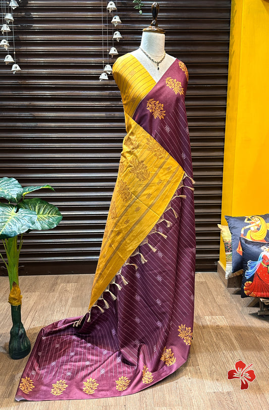 Tussar Cotton Silk