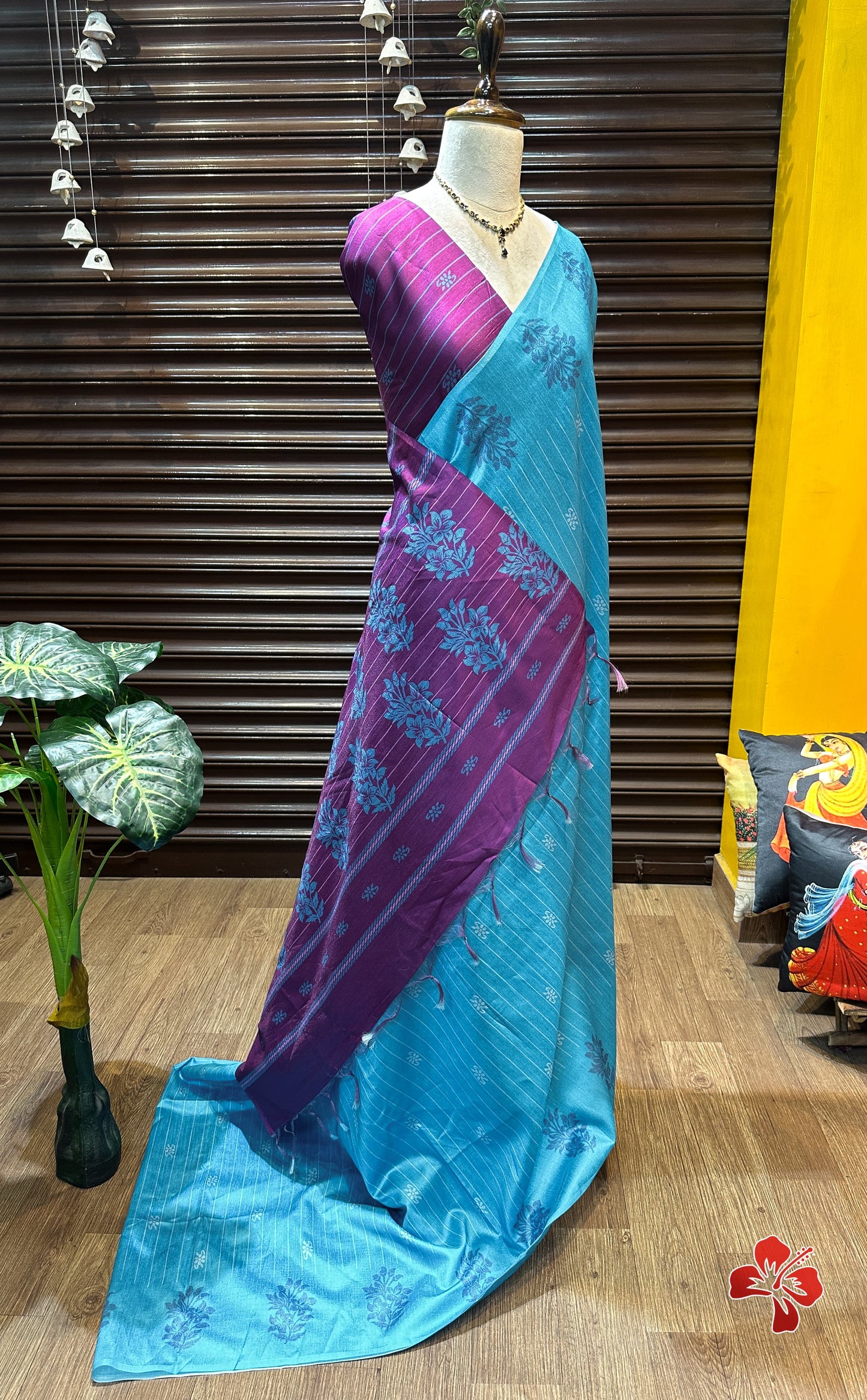 Tussar Cotton Silk