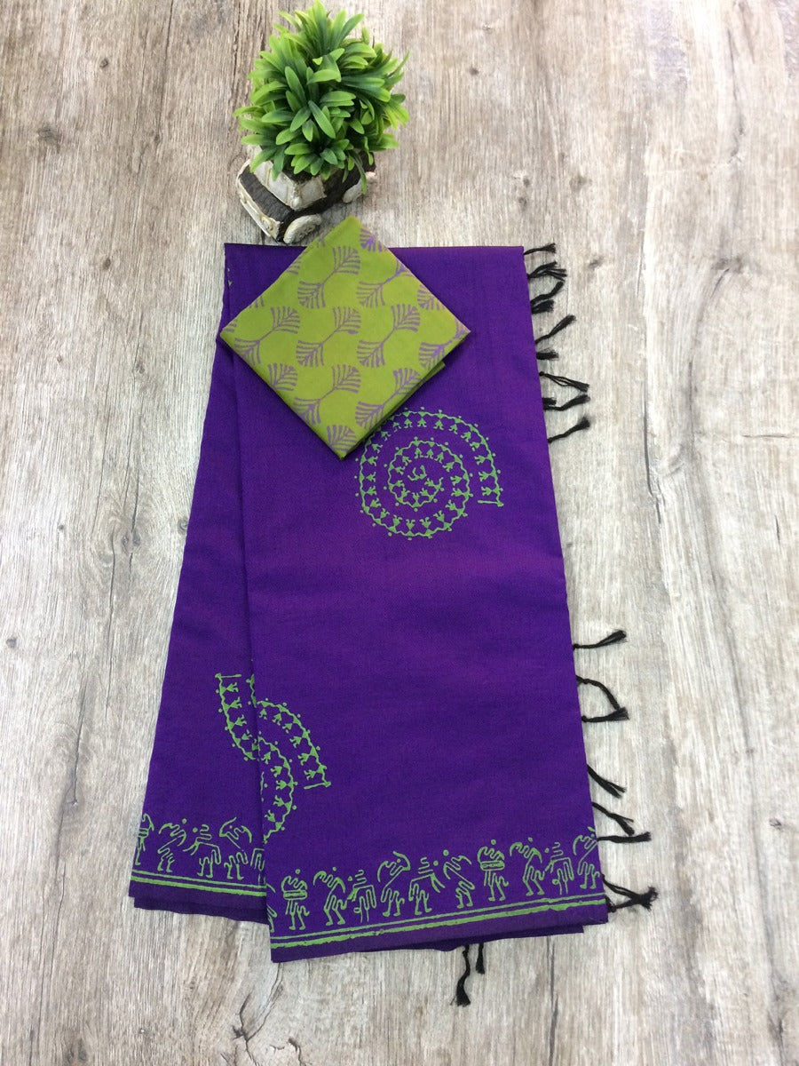 South Cotton Mix Saree