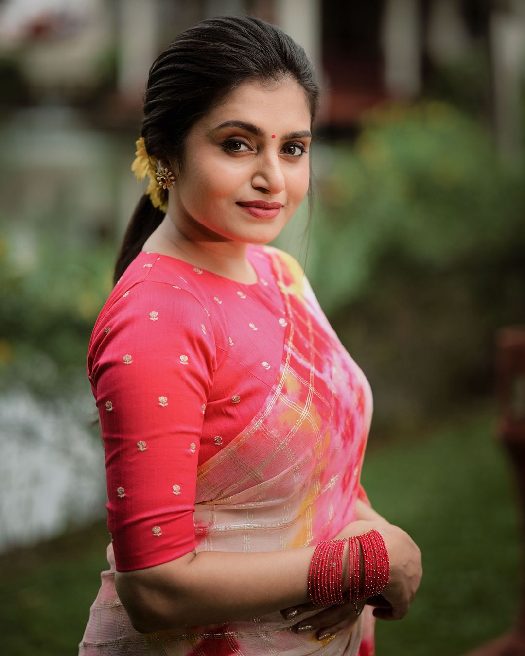 Georgette Saree with Zari