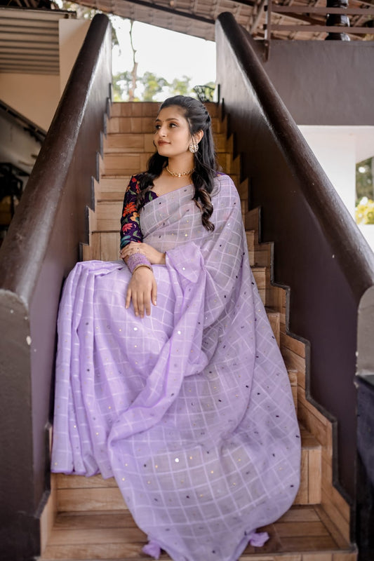 Soft Linen Saree