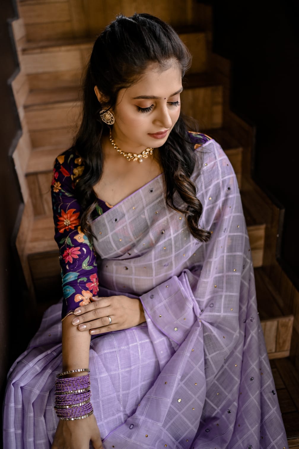 Soft Linen Saree