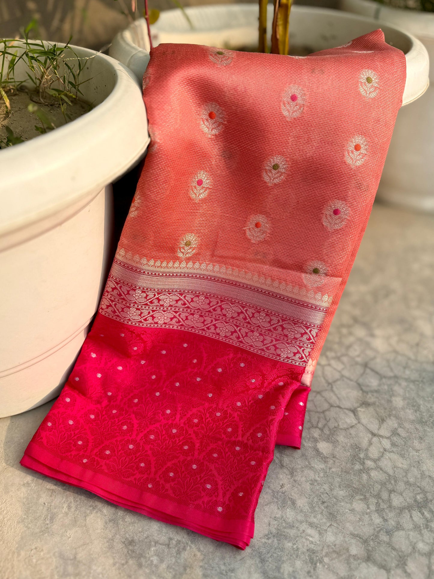 Banarasi Tissue Warm Soft Silk