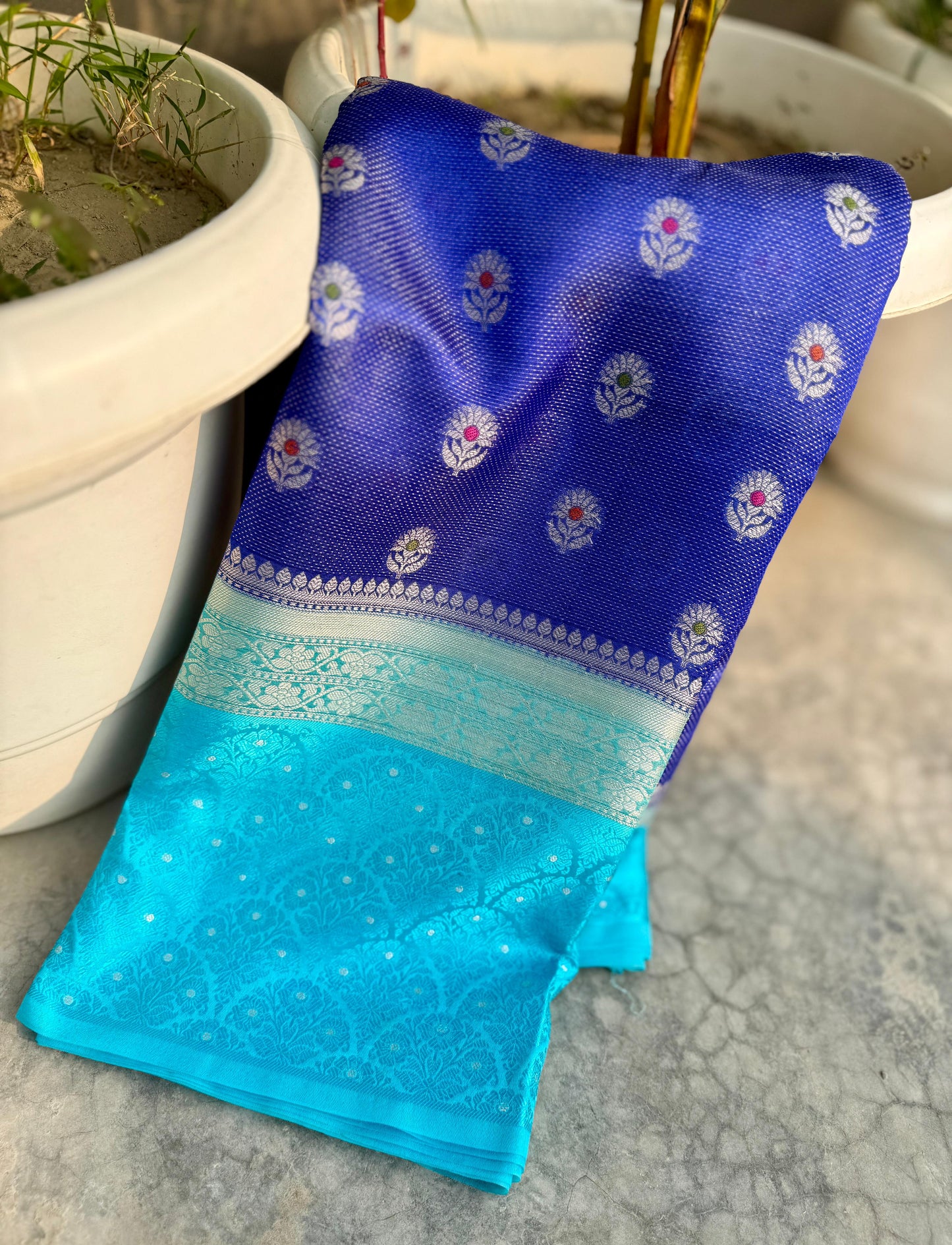 Banarasi Tissue Warm Soft Silk