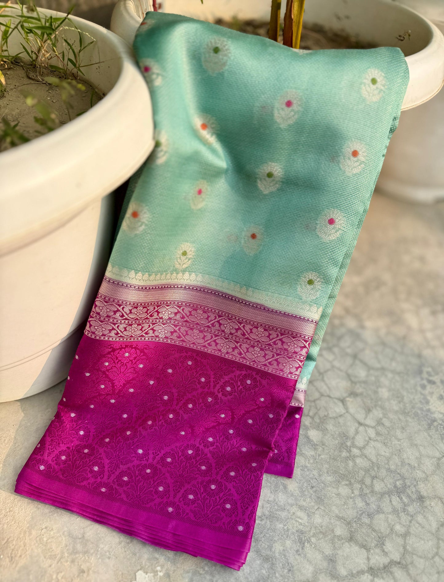 Banarasi Tissue Warm Soft Silk