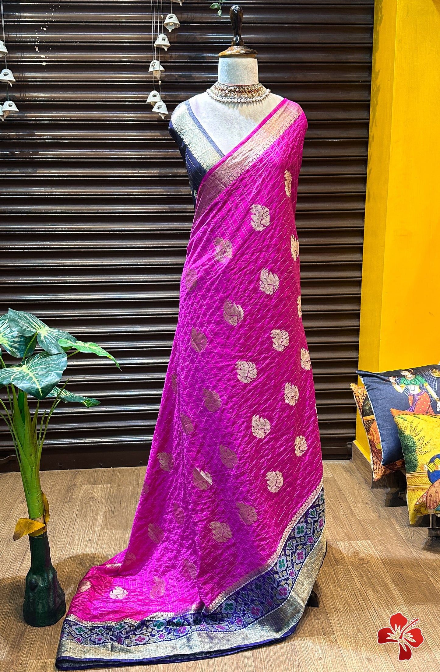 Viscose Dola Silk Saree