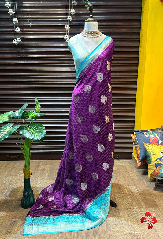 Viscose Dola Silk Saree