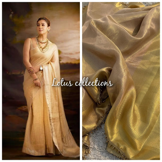 Banarasi Tissue Silk Fabric
