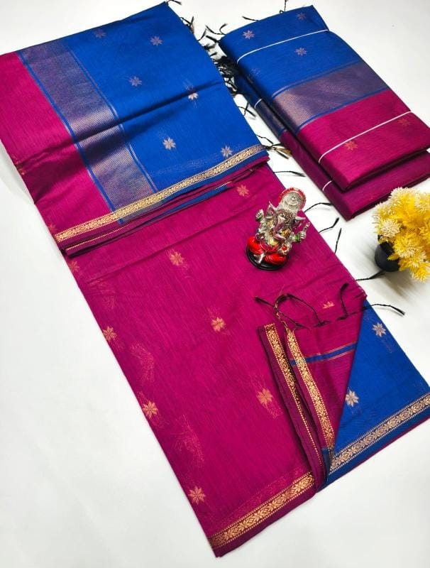 Maheswari Silk Cotton Saree