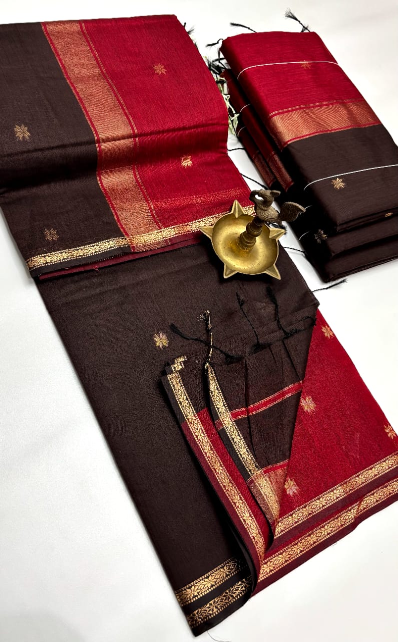 Maheswari Silk Cotton Saree
