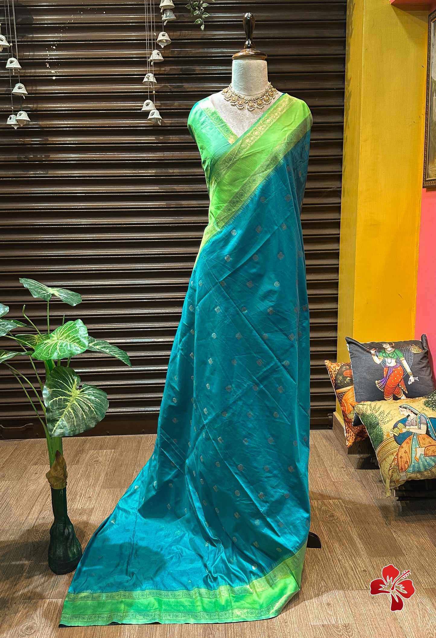 Semi Kanjivaram Soft Silk Saree