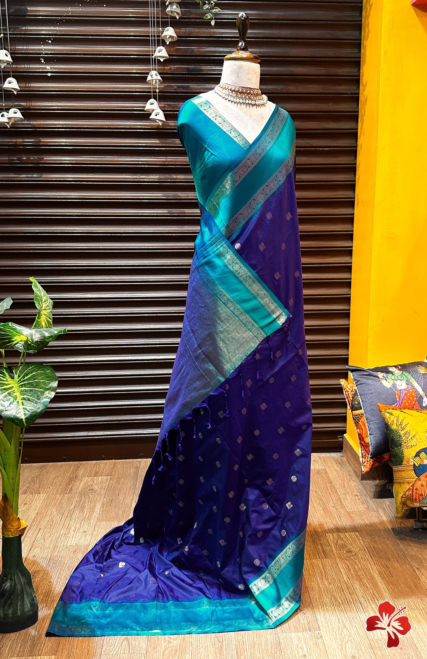 Semi Kanjivaram Soft Silk Saree