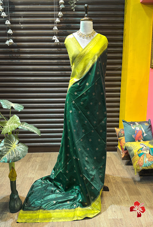 Semi Kanjivaram Soft Silk Saree