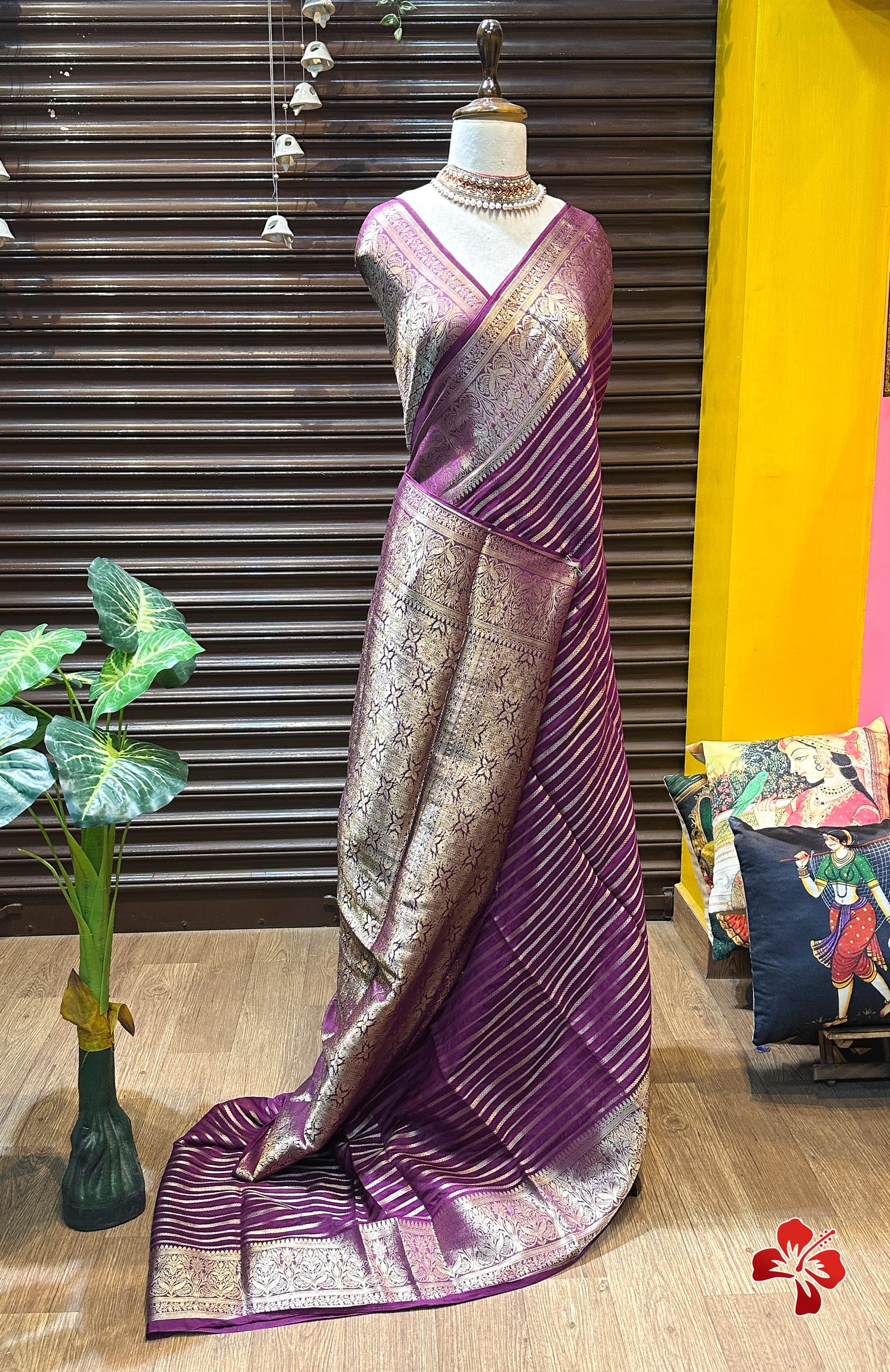 Viscose Georgette Saree