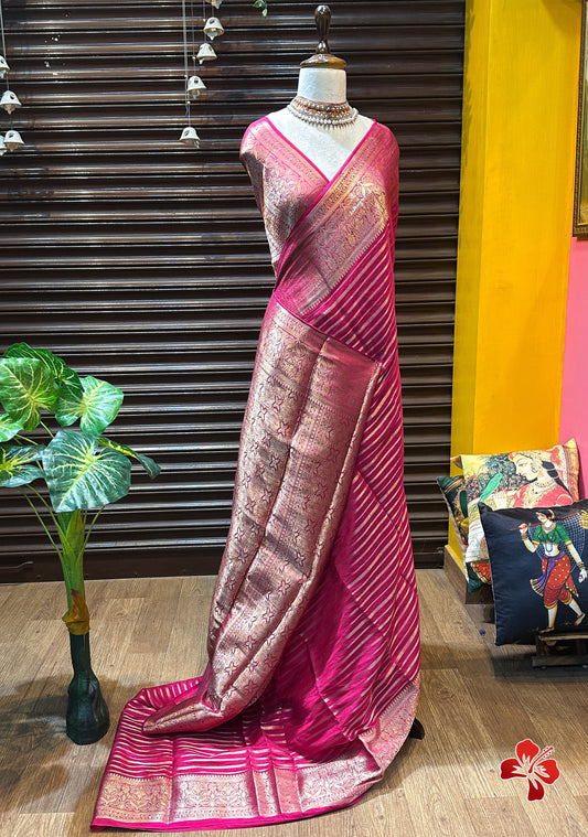 Viscose Georgette Saree