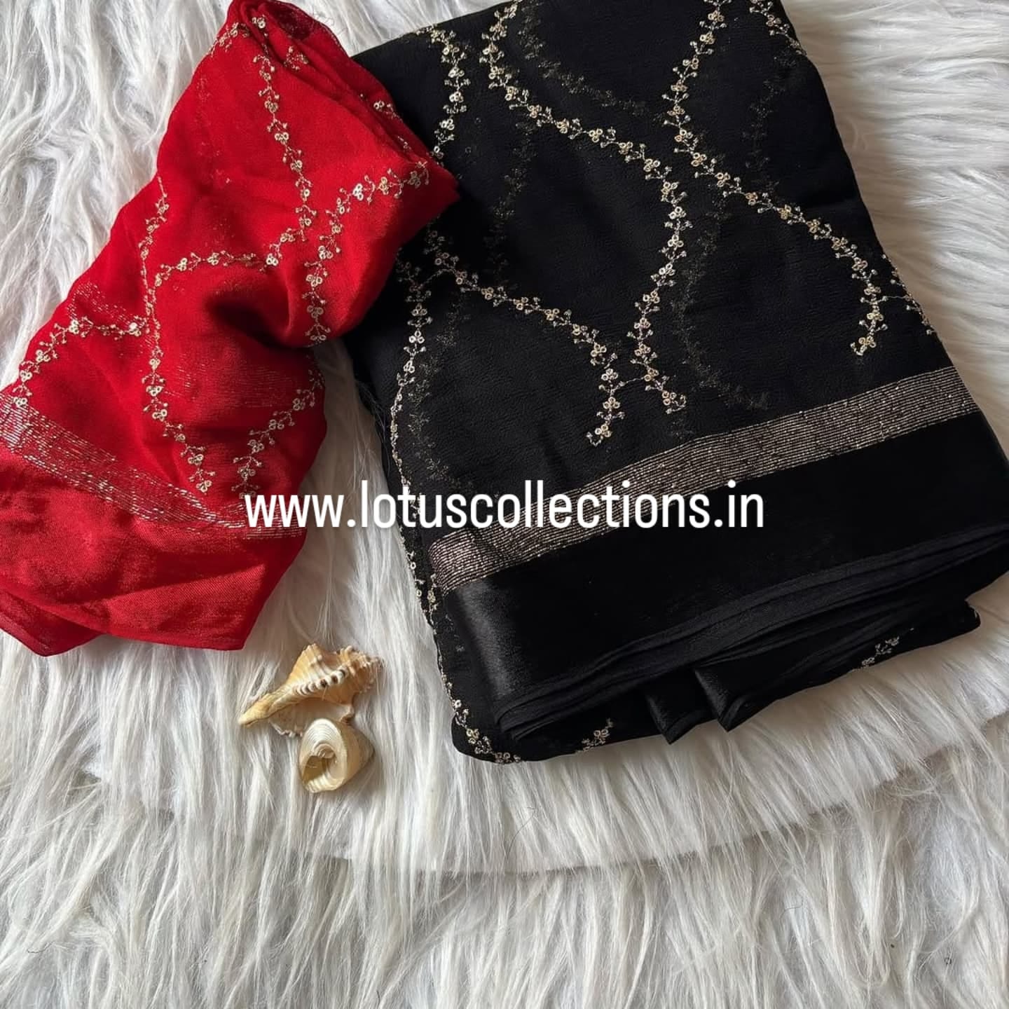 Viscose Georgette Saree