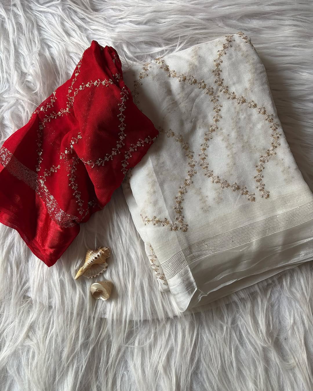 Viscose Georgette Saree