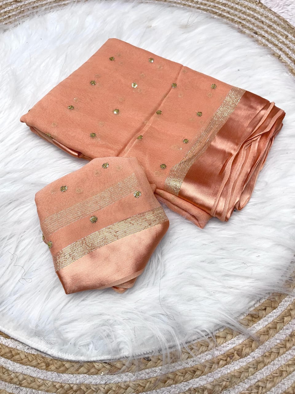 Viscose Georgette Saree