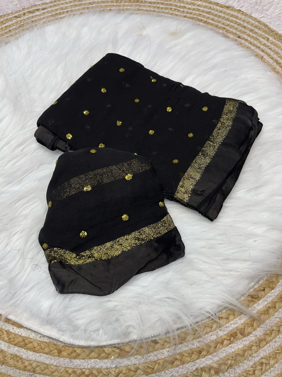 Viscose Georgette Saree