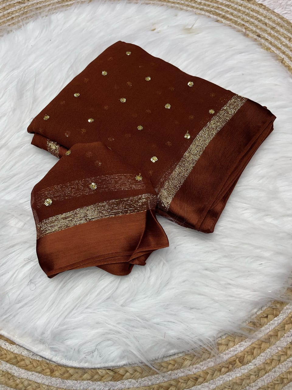 Viscose Georgette Saree