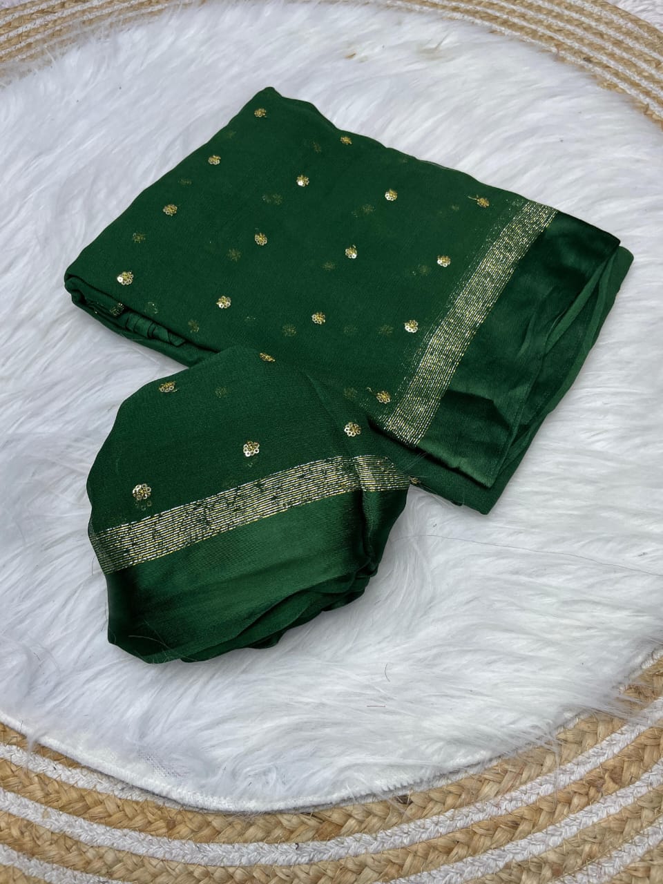 Viscose Georgette Saree