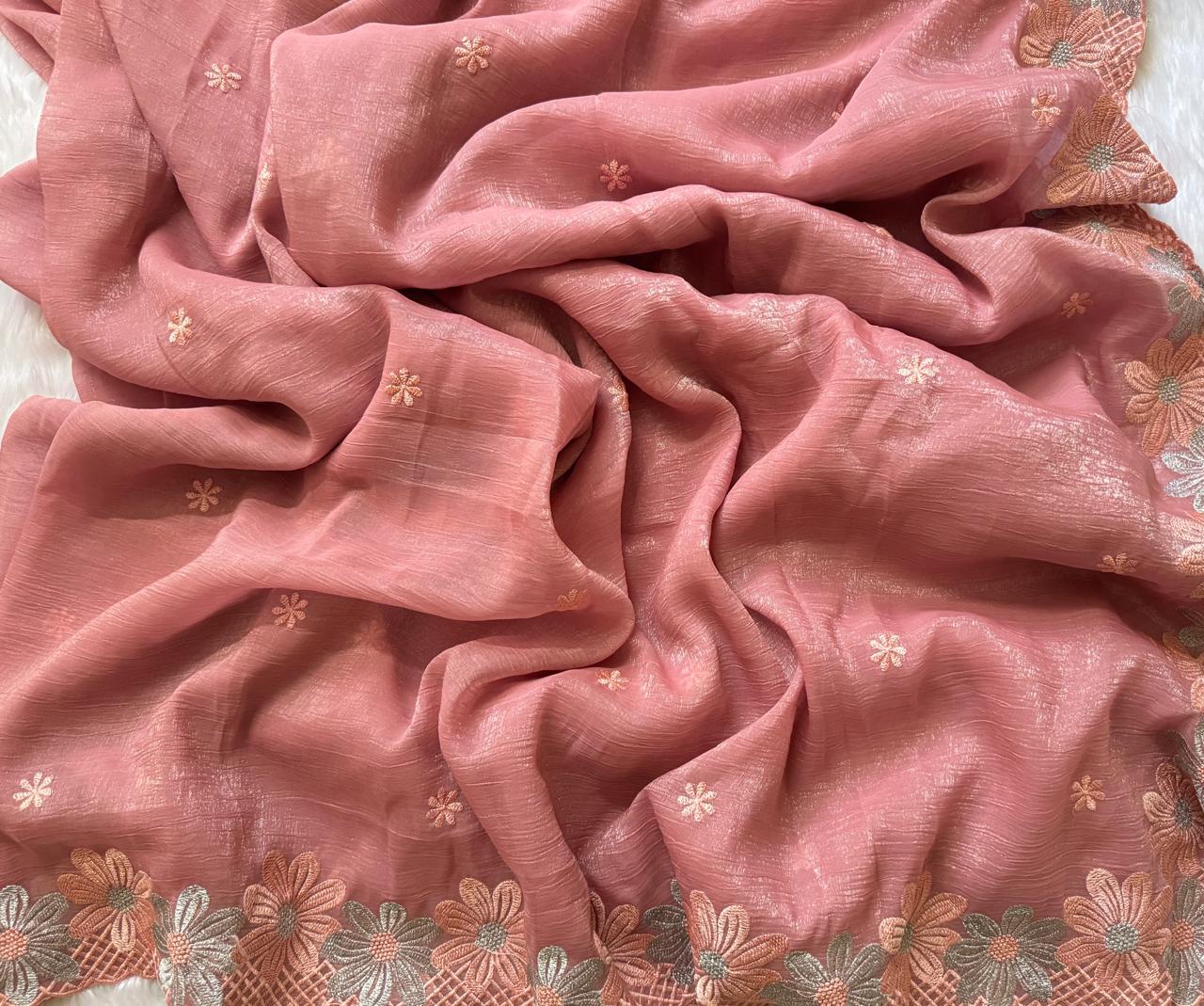 Crunchy Crush Saree