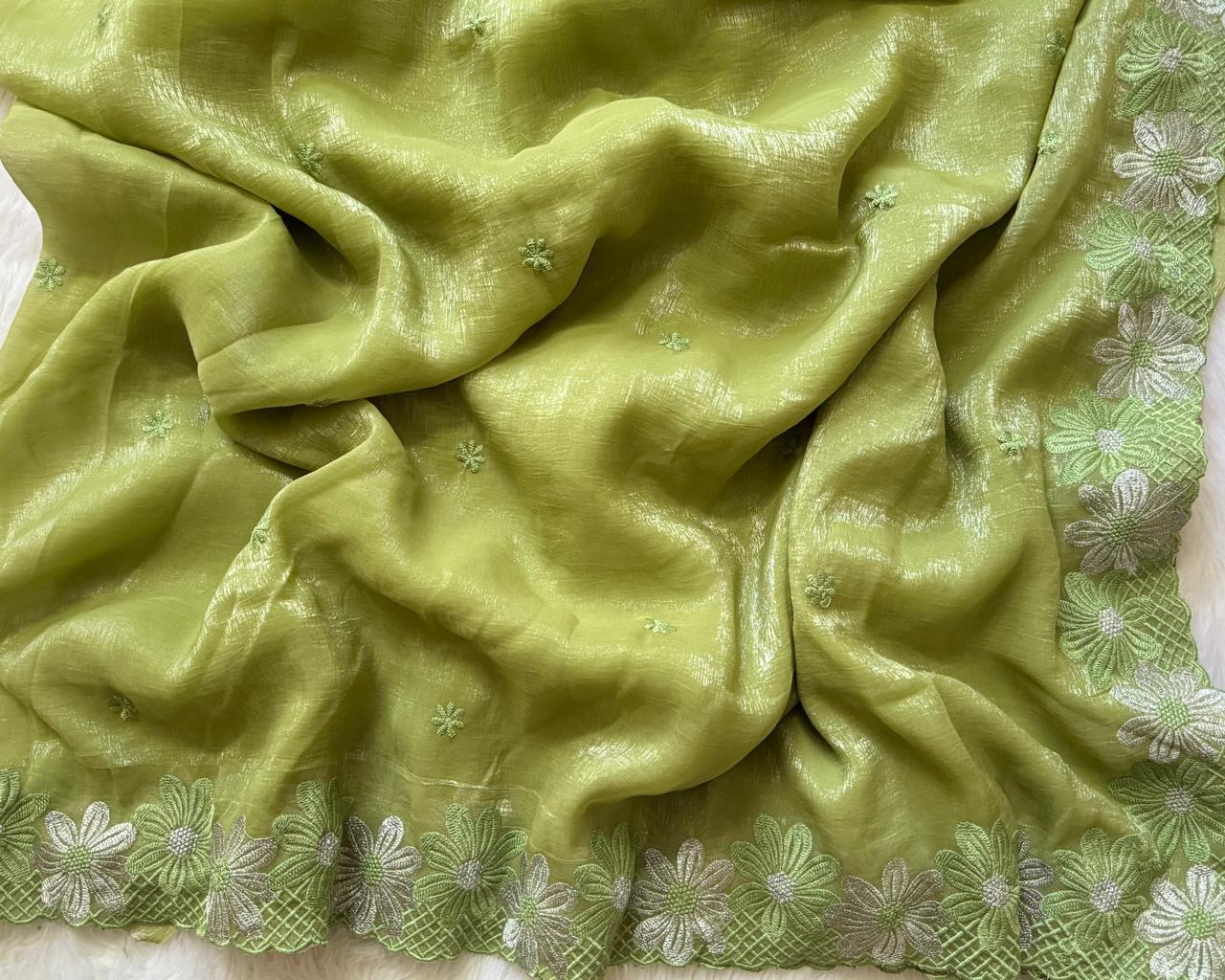 Crunchy Crush Saree