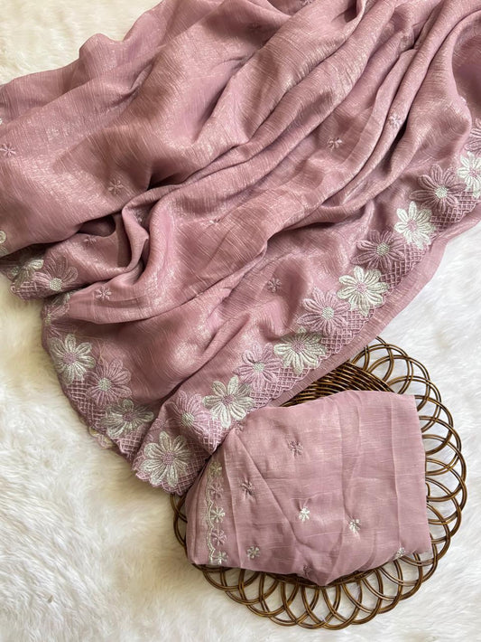 Crunchy Crush Saree