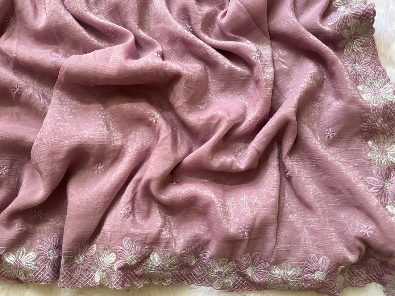 Crunchy Crush Saree