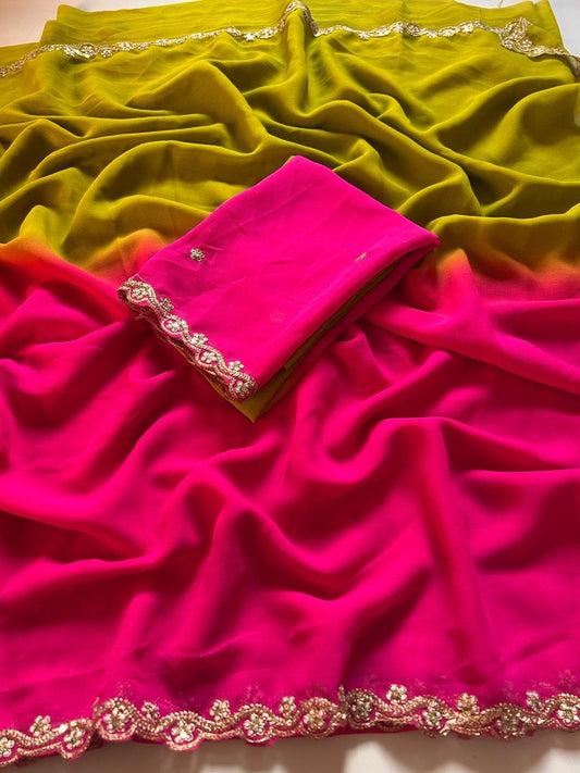 Chiffon Saree