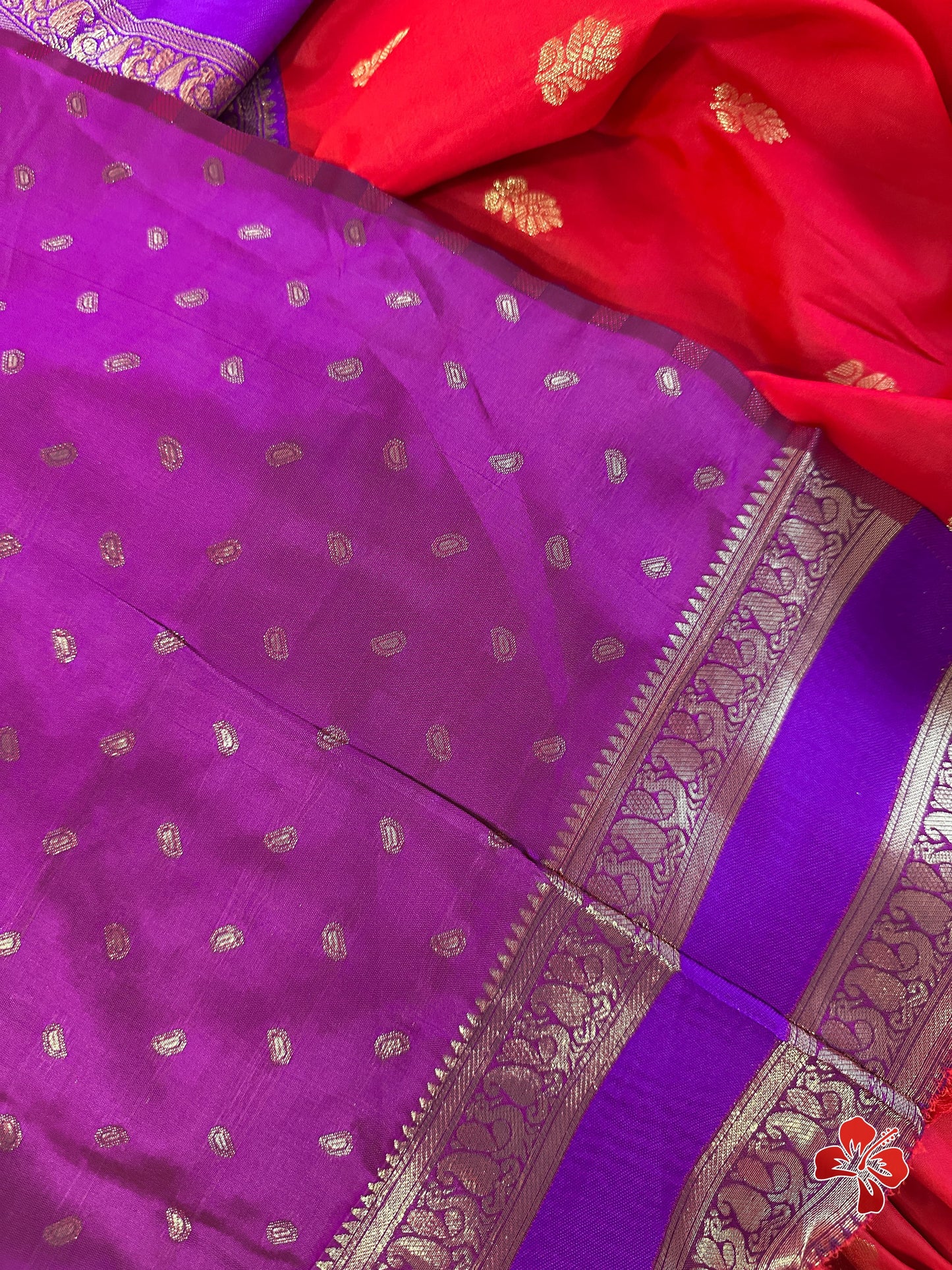 Semi Kanjivaram Soft Silk Saree