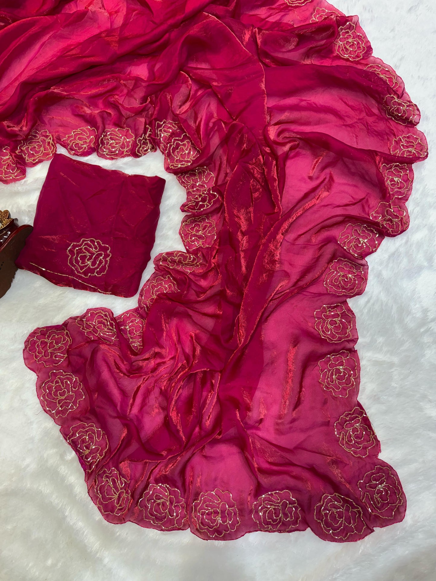 Space Silk Saree