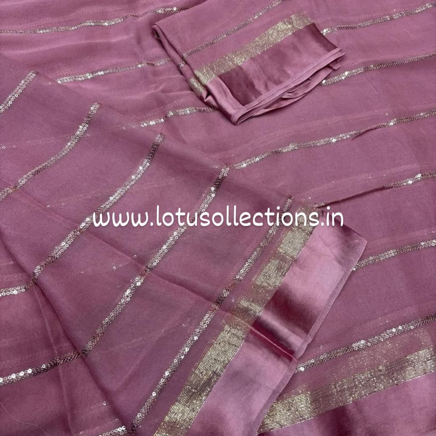 Viscose Georgette Saree