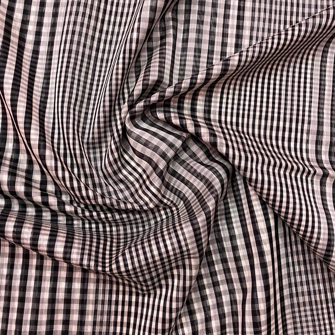 Black Maheswari Saree