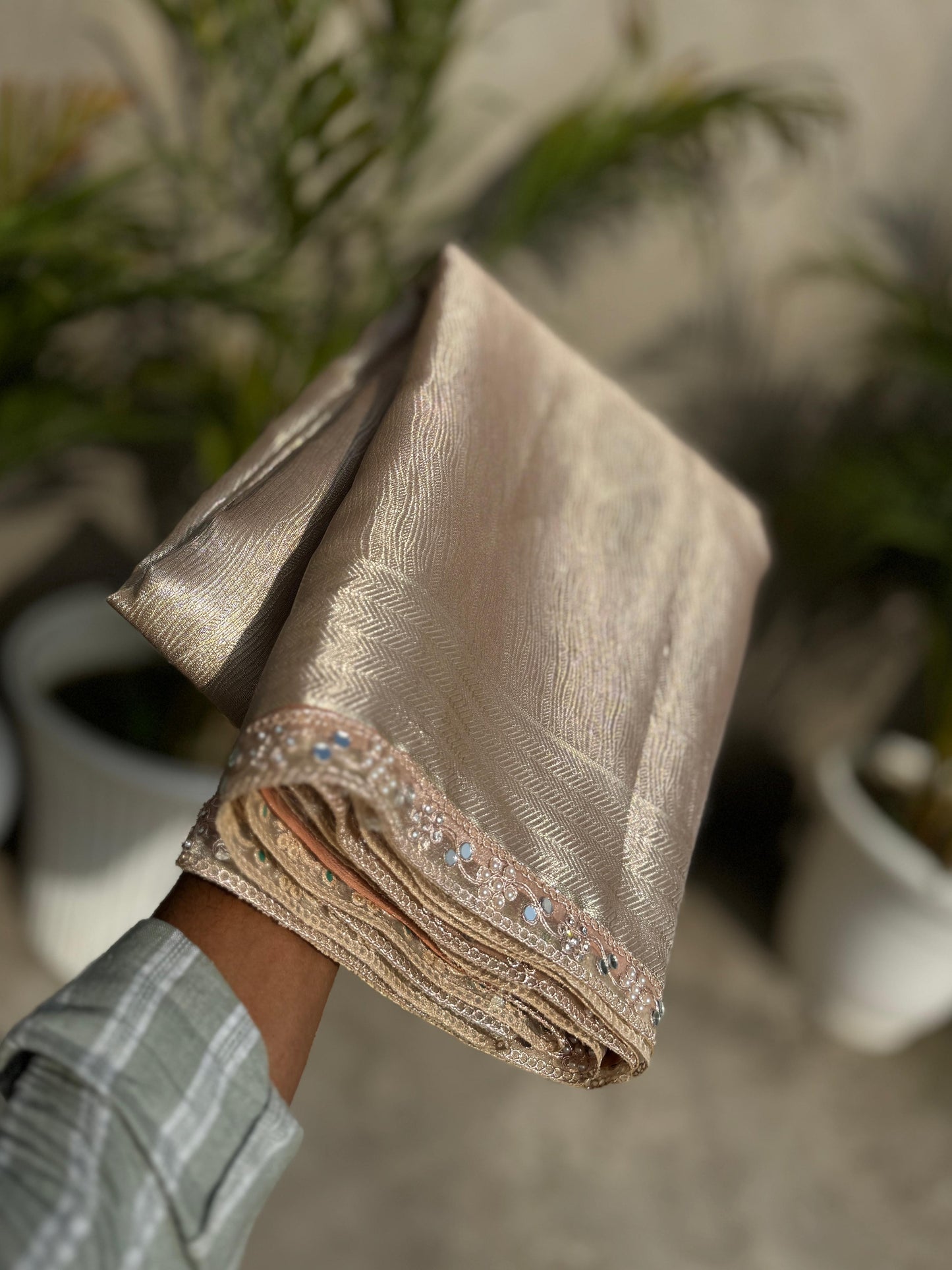 Banarasi Zari Tissue Saree