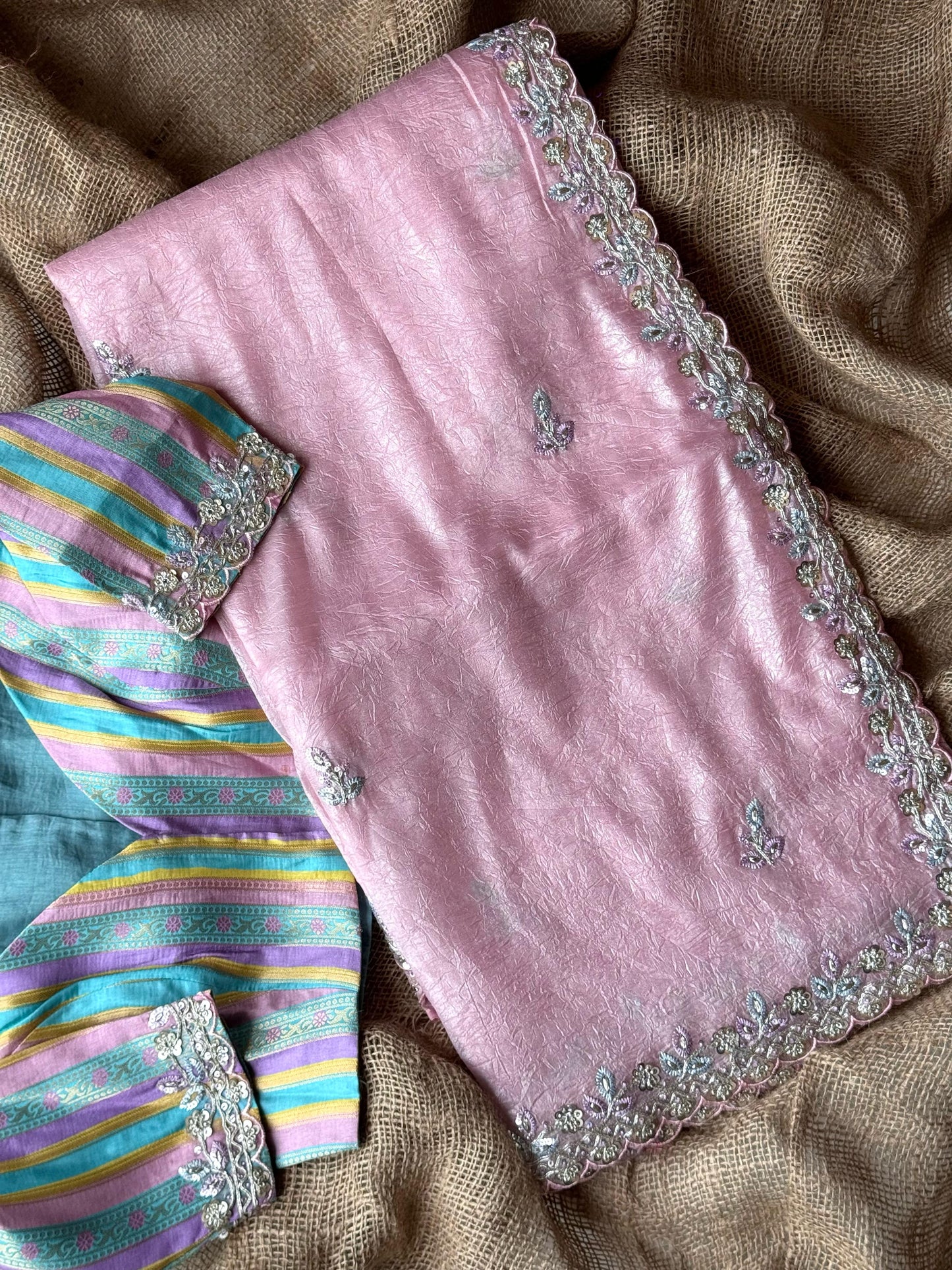 Space Crush Saree