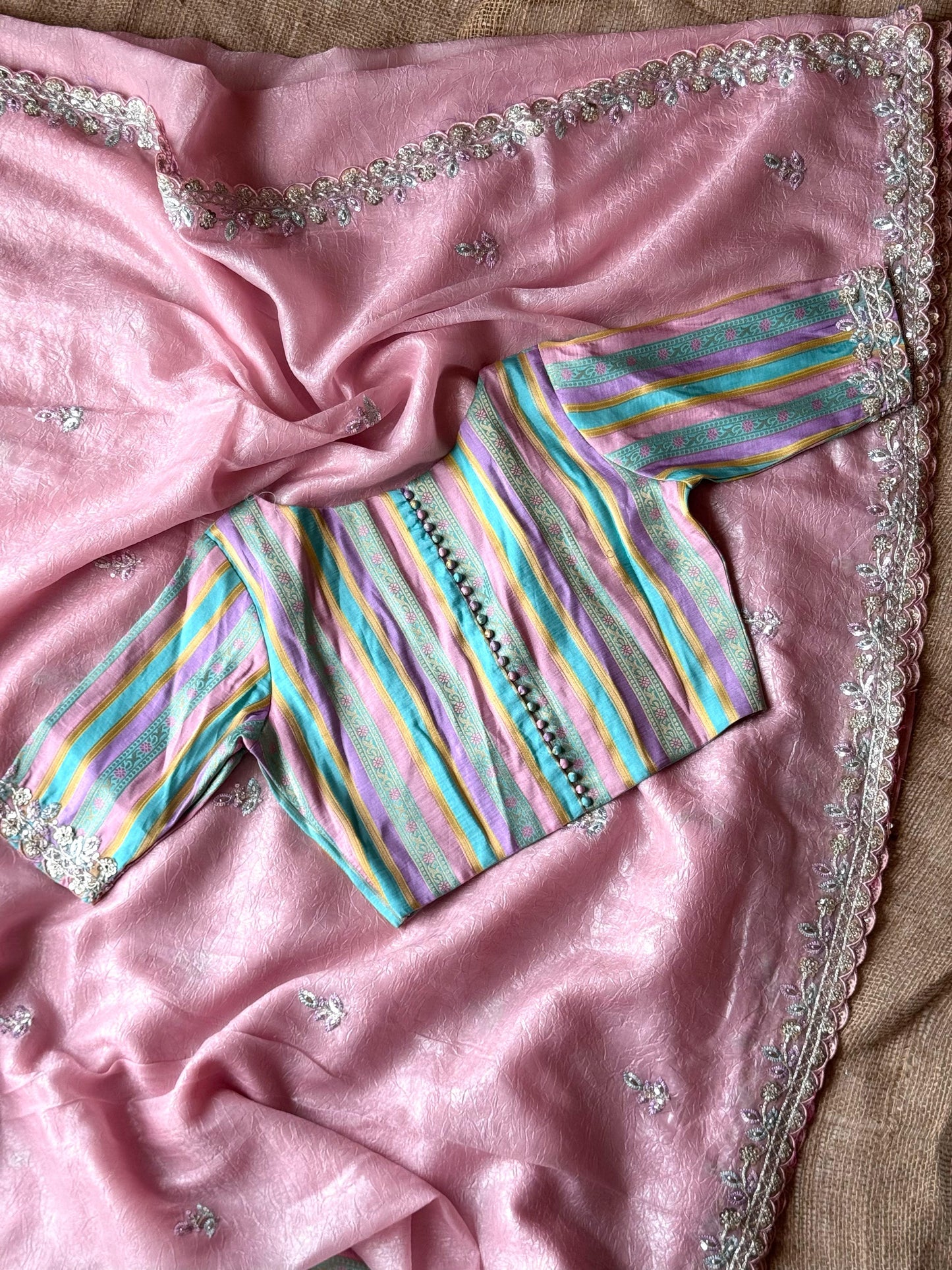 Space Crush Saree