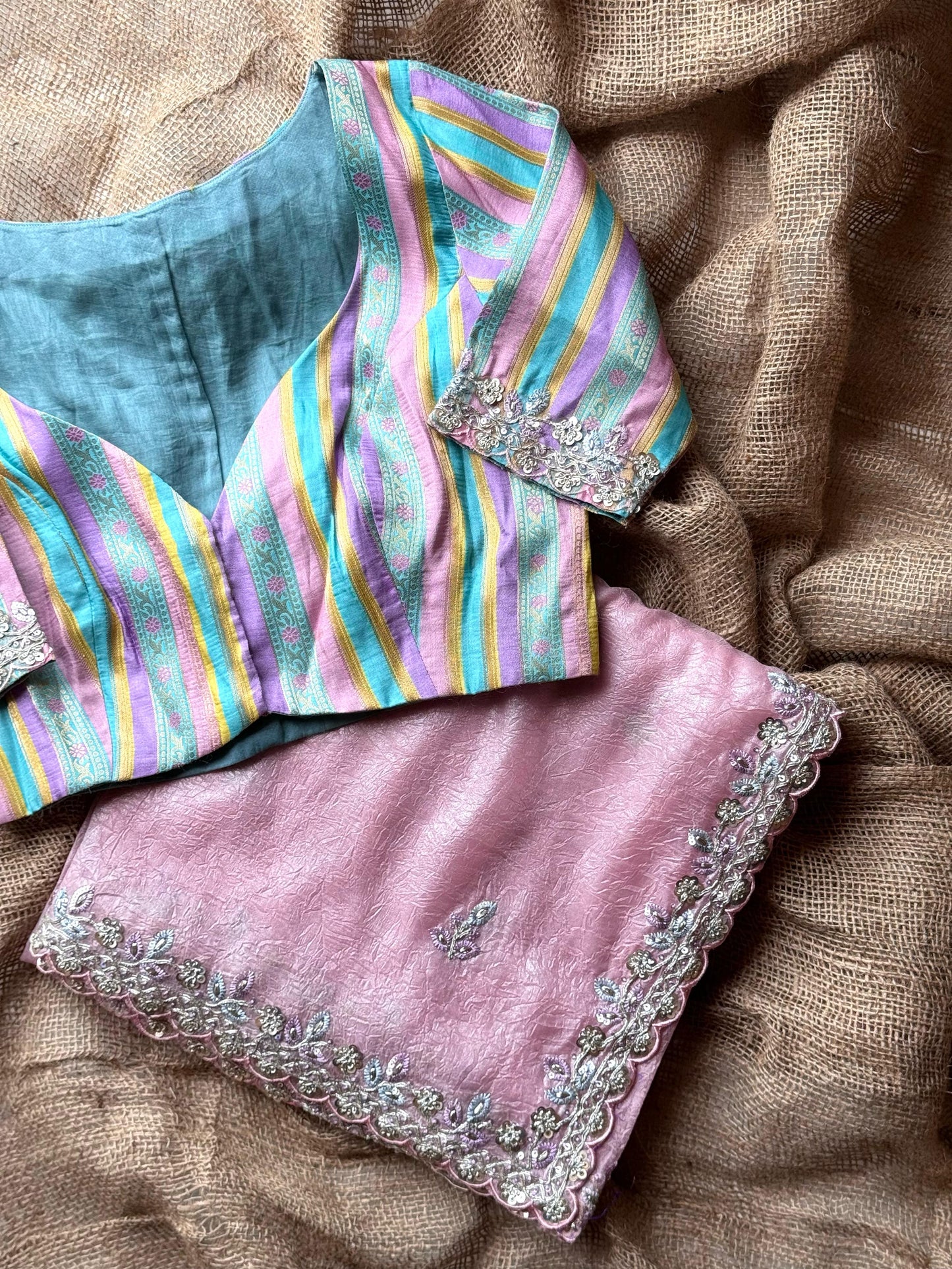 Space Crush Saree