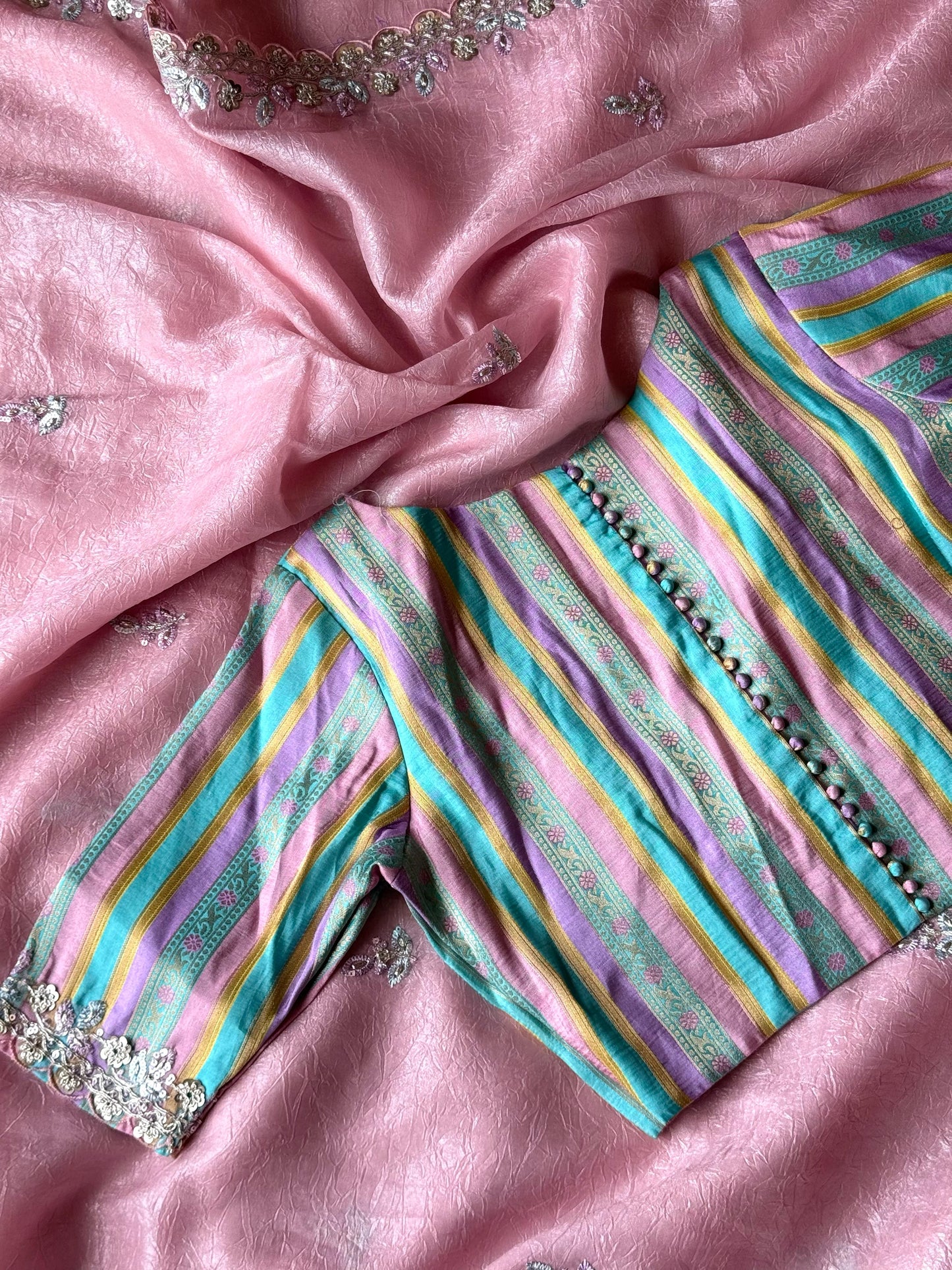 Space Crush Saree