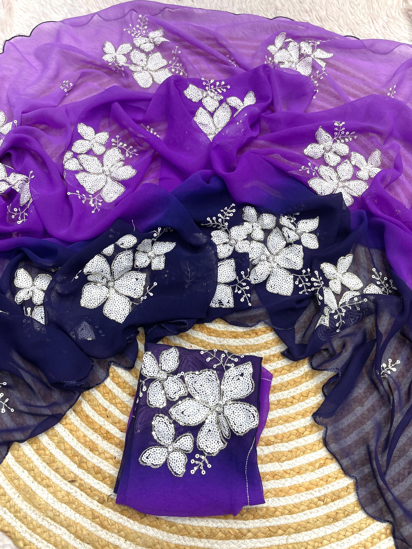 Georgette Saree