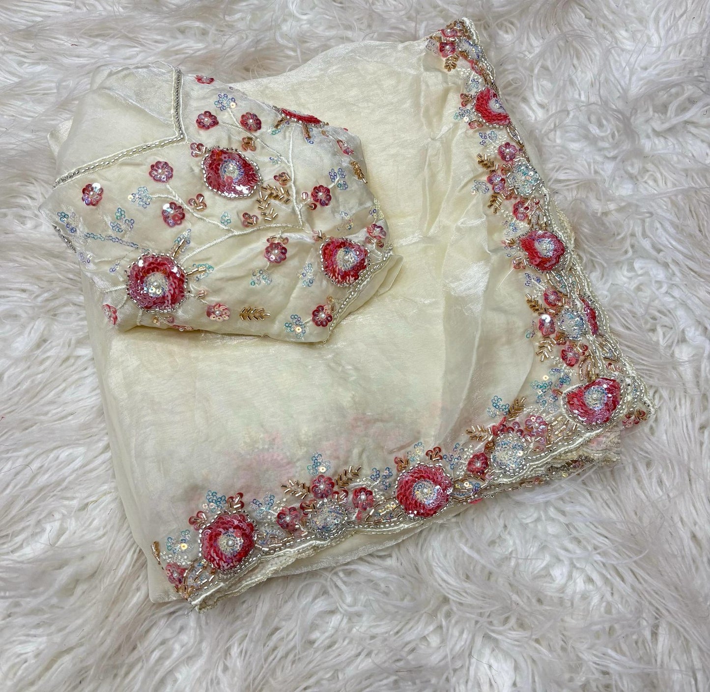 Space Silk Saree