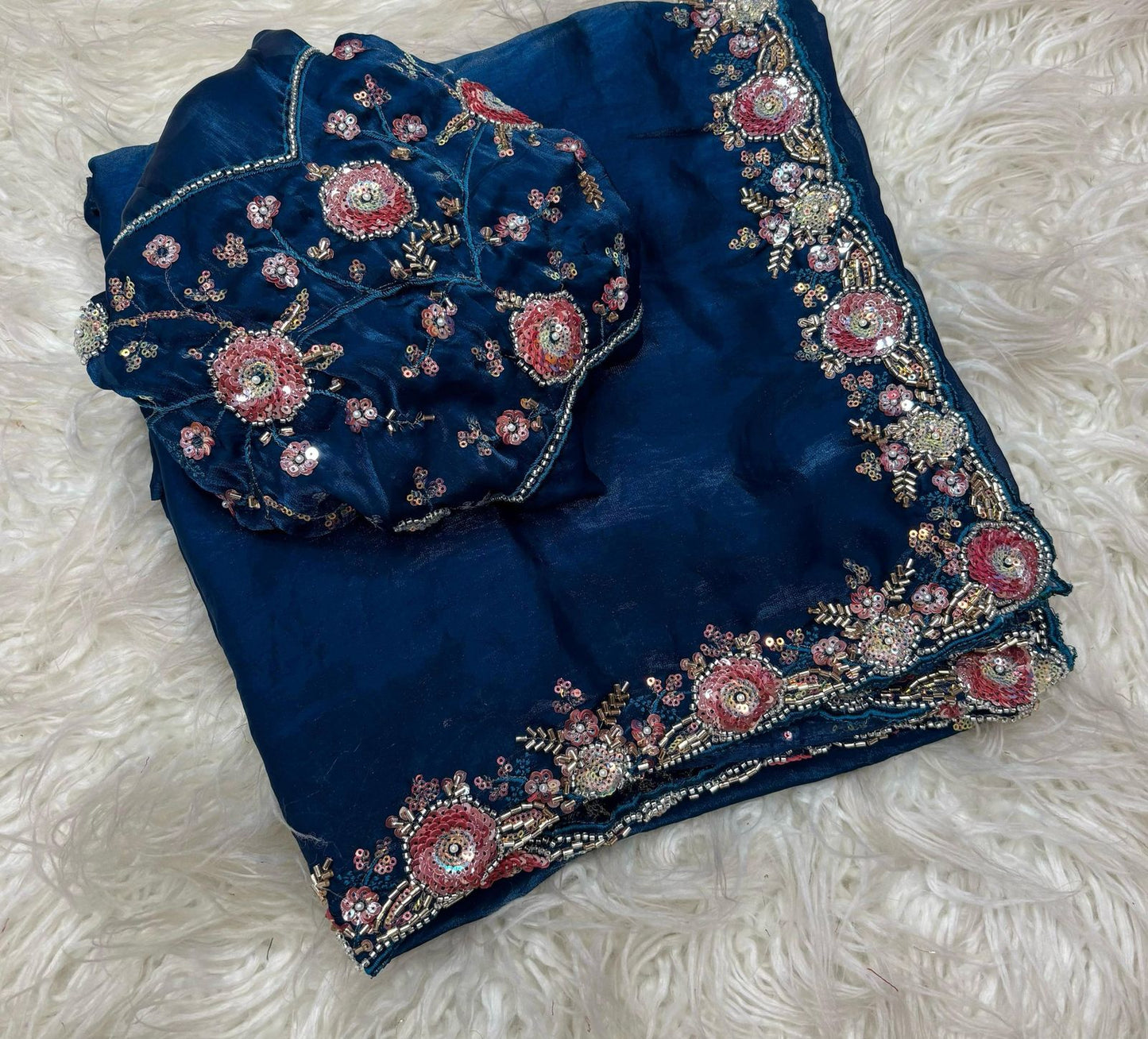 Space Silk Saree