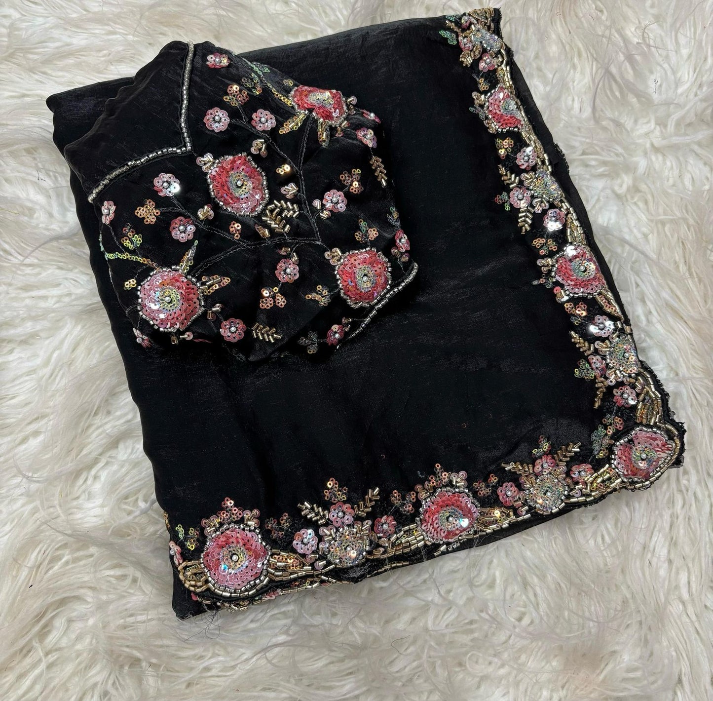 Space Silk Saree
